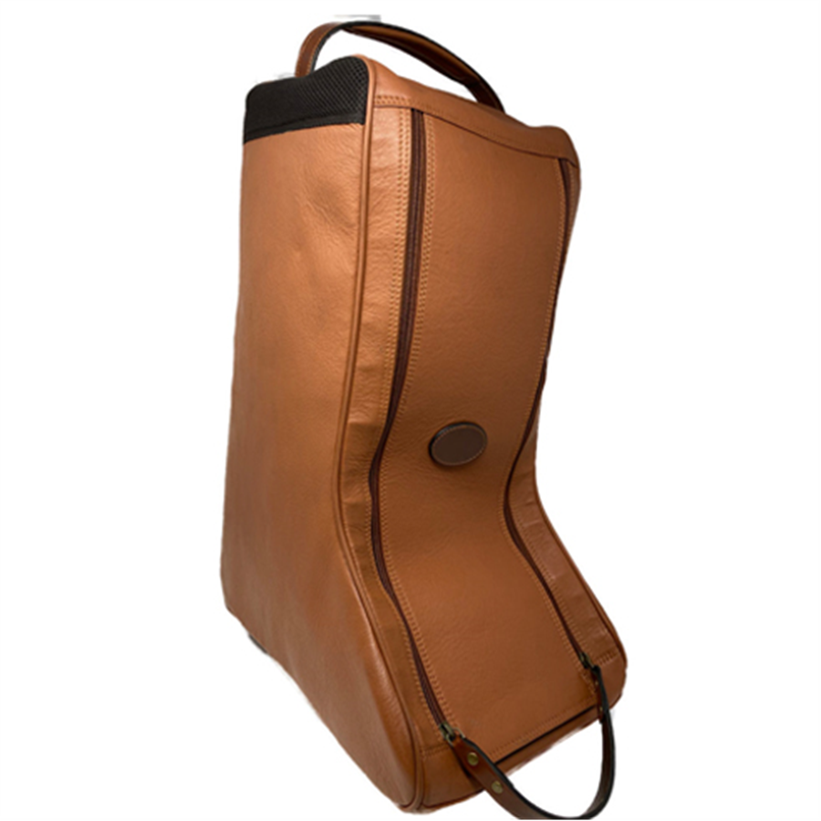 FSA Leather Boot Bag - Tan 1